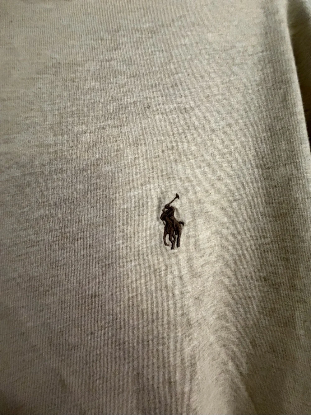 Polo by Ralph Lauren Men's Crewneck Sweater in Beige